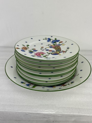 Limoges France Charles Mayer & Co. Set of 10 Plates & Large Bowl Horn of Plenty - Picture 2 of 15