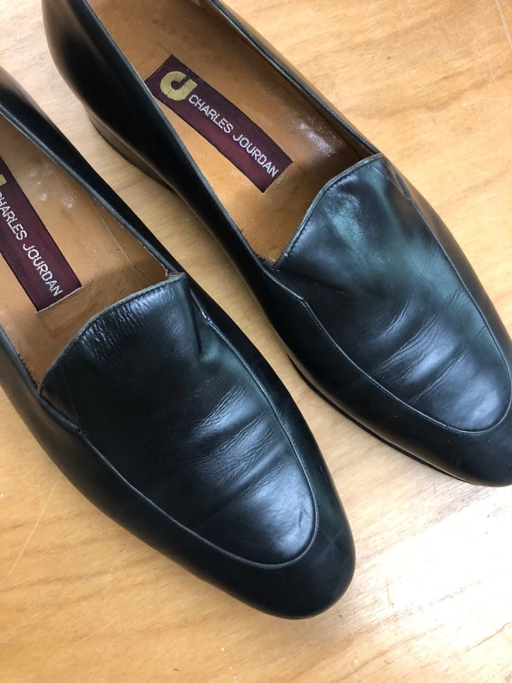 Charles Jourdan Drivers Cuero 9 1/2 F Italia Foto 3 de 4