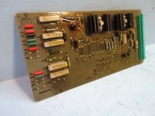 General Electric 7486D84-G2 Rev. C Servo Amp Pwr Power Board PLC 7486D84G2