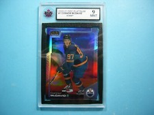 2020/21 O-PEE-CHEE PLATINUM SUNSET HOCKEY CARD #1 CONNOR MCDAVID KSA 9 MINT OPC