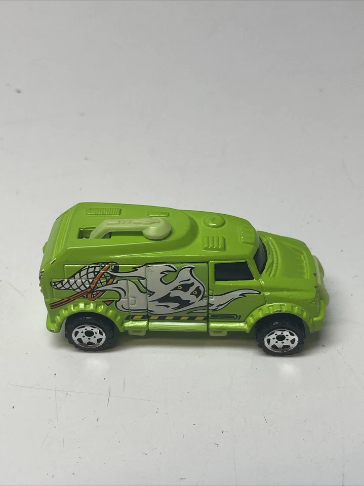 Vintage 2000 Matchbox Green Ghost Robot Van 1:64 Scale KG JD - Image 3 of 4
