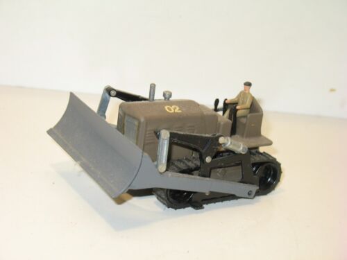 BULDOZER militaire en métal - Foto 3 di 4