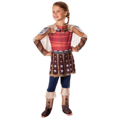 KOSTÜM KINDERKOSTÜM FASCHING KARNEVAL DRAGONS 2 ASTRID S 3-4 JAHRE NEU