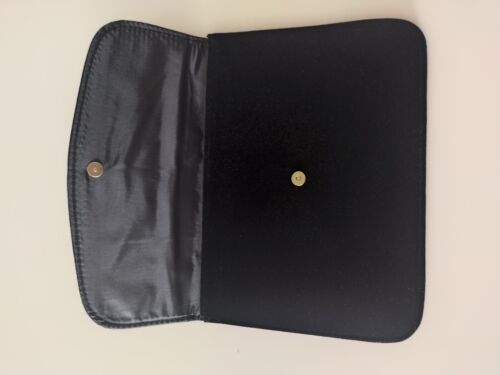 MARC JACOBS DECADENCE Clutch Tasche Schwarz Kosmetiktasche Pochette. - Picture 3 of 7