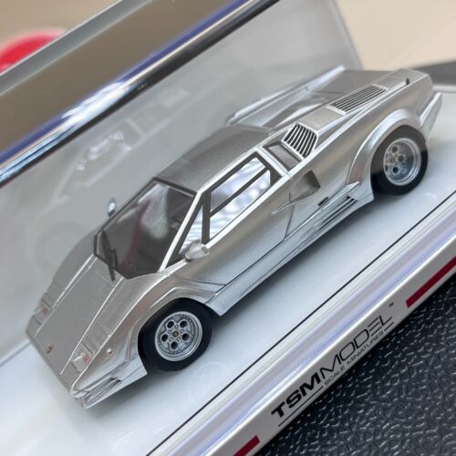 TSM 1/43 Lamborghini Countach 25th Anniversary Grigio silver grey TSM430659 - Picture 2 of 12