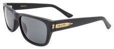 NEW Black Flys Sunglasses MC FLY MATTE BLACK SMOKE LENS LIMITED EDITION