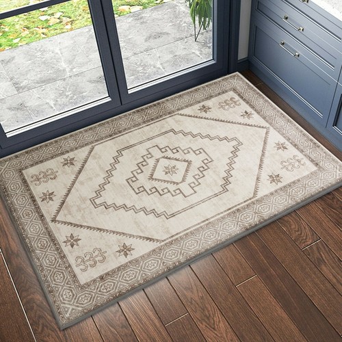 Non Slip Washable Door Mat Small & Large Carpet Runner Rugs Kitchen Floor Mats - Picture 67 of 109