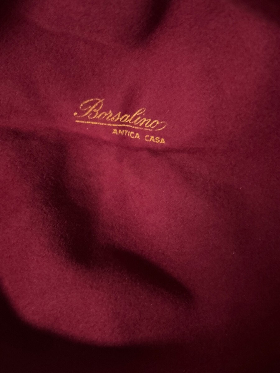 Vintage Borsalino Grand Prix Paris Hat 1900 Italia Antica Vintage Borsalino Grand Prix Paris Hat 1900 Italia Antica
