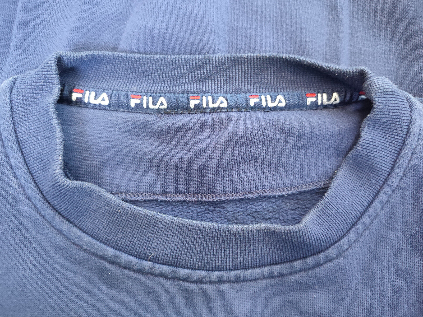 Felpa maglione scozzese fila felpa con cappuccio home football taglia XL XXL
