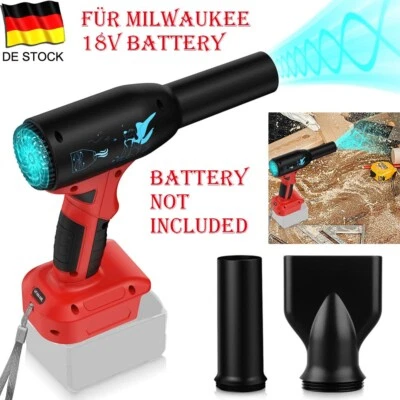 MARKENLOS Für Milwaukee M18 48-14 18V Akku Turbogebläse Jet Fan Violent Lüfter Bürstenlos