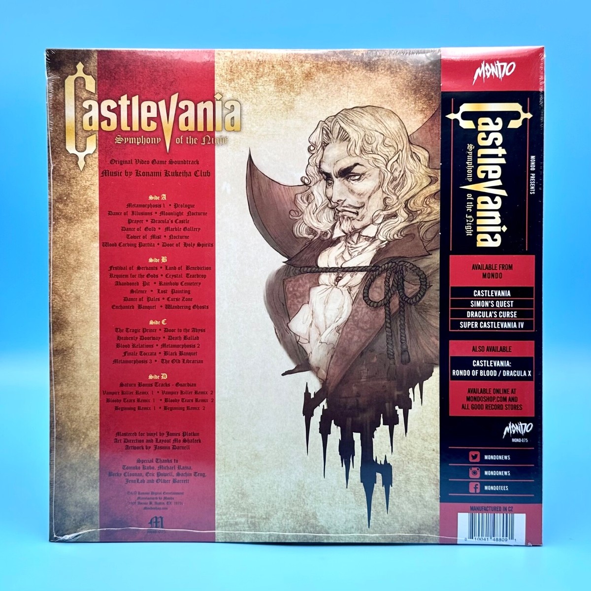 Castlevania: Symphony of the Night ECO Vinyl Record Soundtrack OST