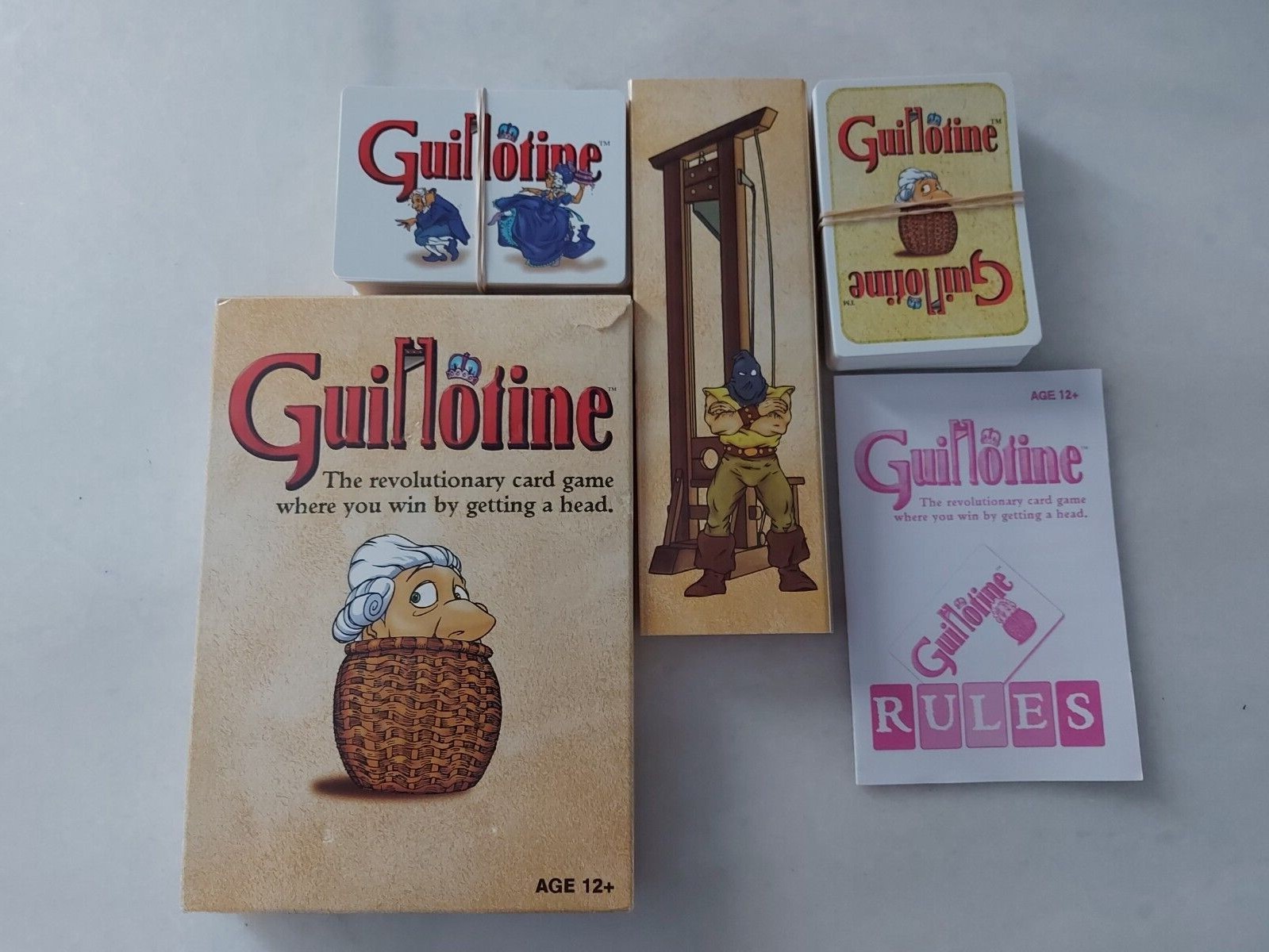 Guillotine Card Game Wizards Of The Coast WOTC game by Paul Peterson