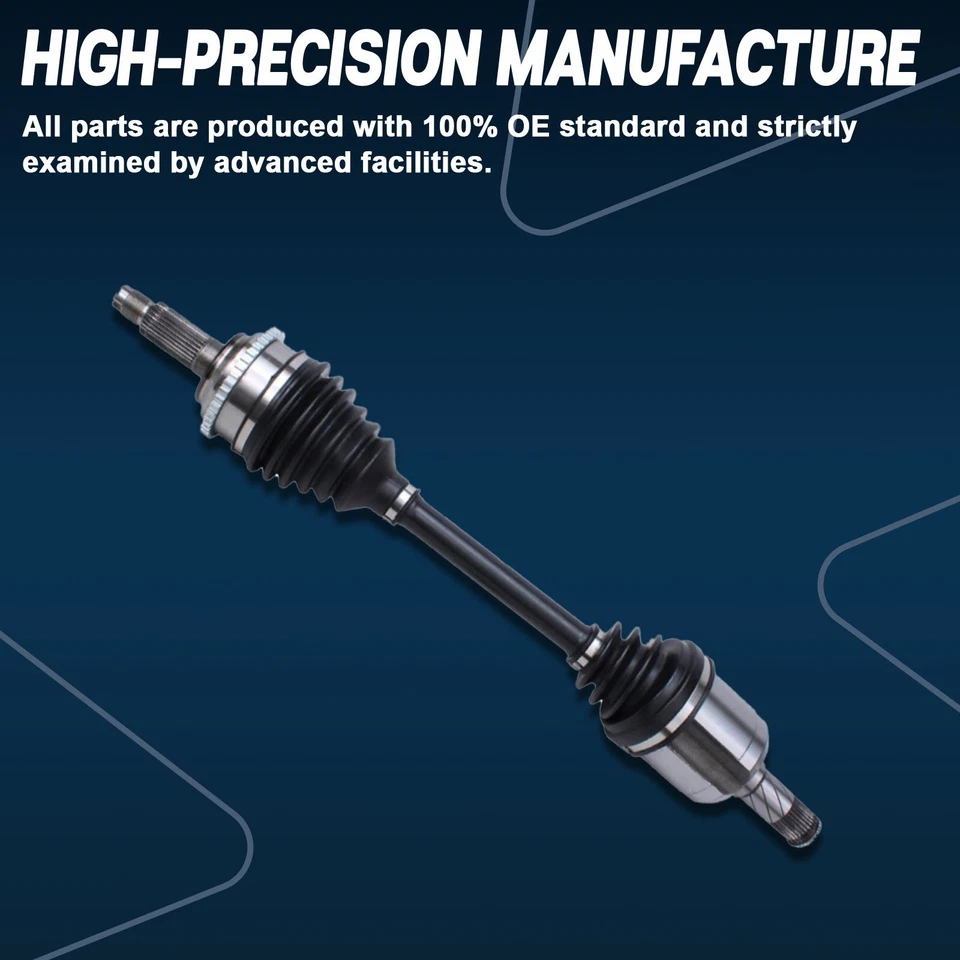 Front Left CV Axle Assembly for 2006 - 2008 Ford Fusion Mazda 6 Mercury Milan - Изображение 3 из 4