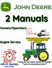 John Deere 9120 Tractor Manual Owner Operators Engine Pdf On Usb