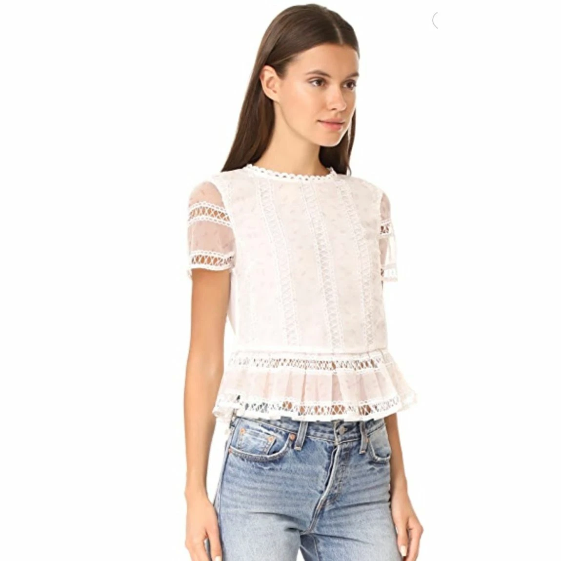 Endless rose cheap peplum top