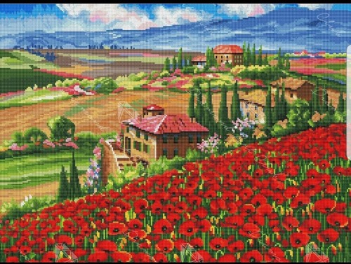 Diamond Art Club Tuscany Villa *Discontinued* NIB - 第 2/4 張圖片