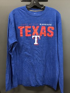 texas rangers long sleeve shirt