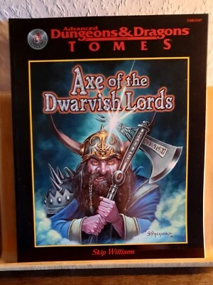 AD&D Tomes Axe of the Dwarvish Lords TSR 11347 Adventure 1999 Skip Williams - Bild 1 von 3