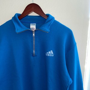 adidas half zip up