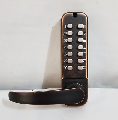 Mechanical Door Lock Handle Keyless Combination Lever