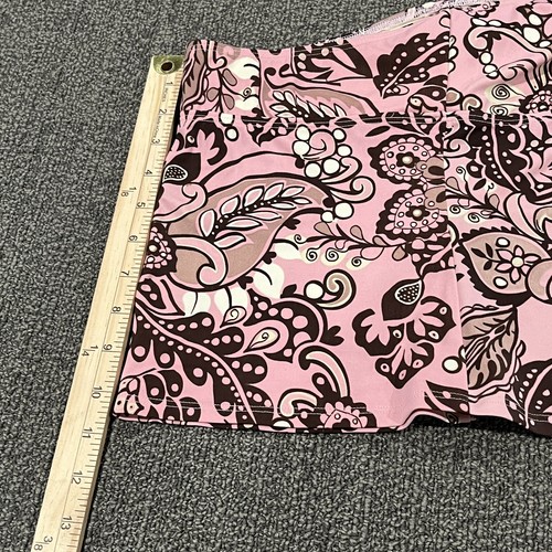 Newport News Womens Swimsuit Top Size 12 Halter Floral Paisley Blended Fabric - Picture 6 of 7