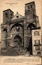 CPA AK La CHAISE-DIEU La facade de l'Église abbatiale orne d'un riche (586019)