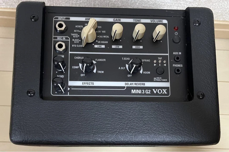 VOX MINI 3 G2 BK Noir Guitare Modélisation Amplificateur Combo 3W RMS Portabl... - Photo 2/2