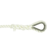 Everstrong Nylon Twisted Anchor Rope 1/2" with stainless steel thimble