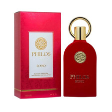 Philos Rosso by Maison Alhambra 3.4 oz EDP Cologne for Men New In Box