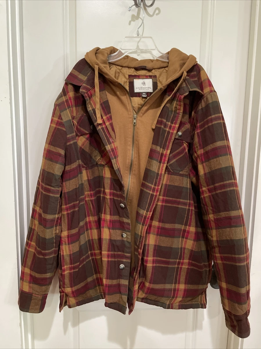 Maplewood hooded store shirt jacket