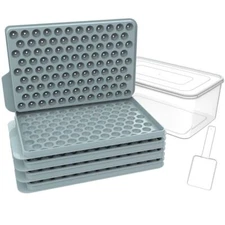 104 Holes Ball Maker Ice Cube Trays Round Mini Ice Cube Mold Ice Cube Trays DIY