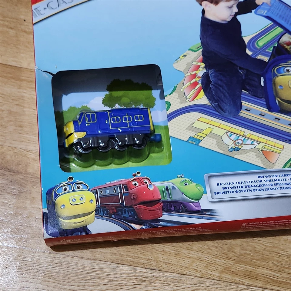 Chuggington Die-Cast Brewster Carry Case Playmat Metal Train Playset New 3+ - Image 3 of 4