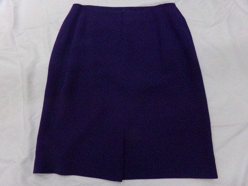 Casual Corner Womens Size 4 Purple Lined Skirt & Blazer 2 Piece Set ~ EUC - Picture 6 of 6