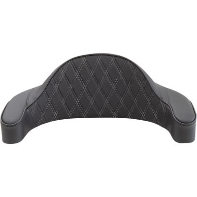 Drag Specialties King-Pak Pad - Double Diamond - Silver 0822-0436