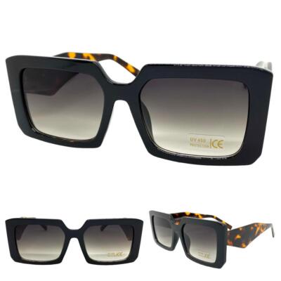 Elegant Tortoise Shell Sunglasses with Black Case Elegant Tortoise Shell Sunglasses with Black Case main image 4
