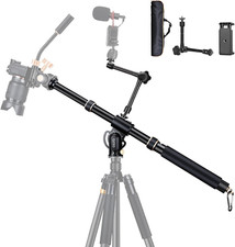 41" Aluminum Tripod Extension Arm - 360  Rotatable, Load 33lbs, Multi-Angle Use