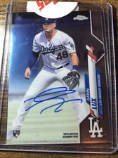 2020 Topps Chrome RA-GL Gavin Lux RC Rookie Auto On Card Redemption-Dodgers Mint