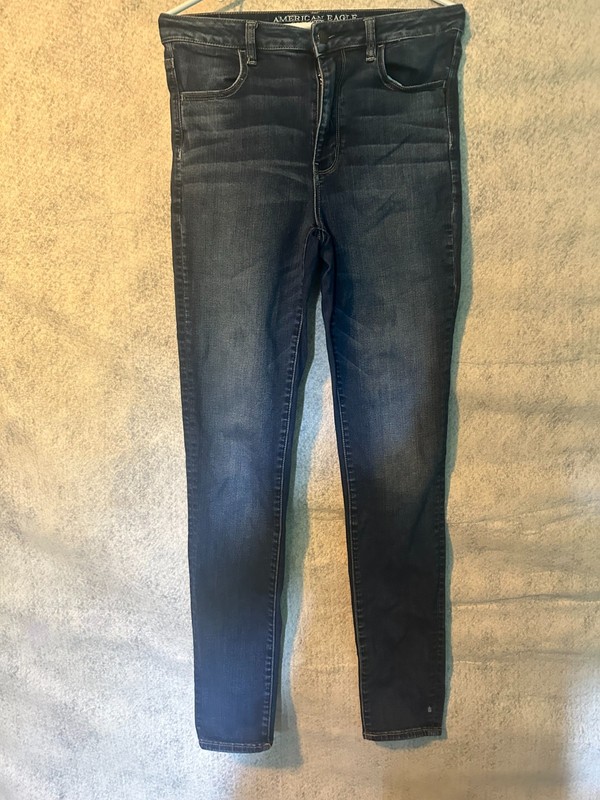 American Eagle Size 12 X-tall  Super Hi-Rise Jegging