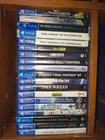 Playstation 4 game lot PS4 games 55 games collection steelbook!!!
