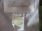 Strasburg Girls Green Velvet Dress Plaid Ribbon Belt  Holiday  Party Sz 12 — photo 5