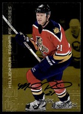 1999-00 Be a Player Signature Series Millennium Gold Autographs Mark Parrish