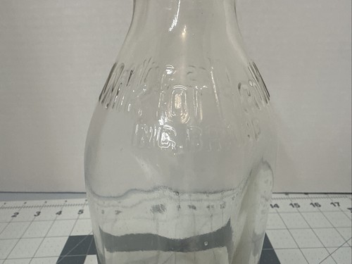 Vintage Quart Milk Bottle - MILK FOR HEALTH INC. Nashville, Tenn. - Picture 4 of 8