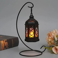 Dollhouse Outdoor Front Door Coach Lantern 4.9 x 2.5" Hangar Not Inc.