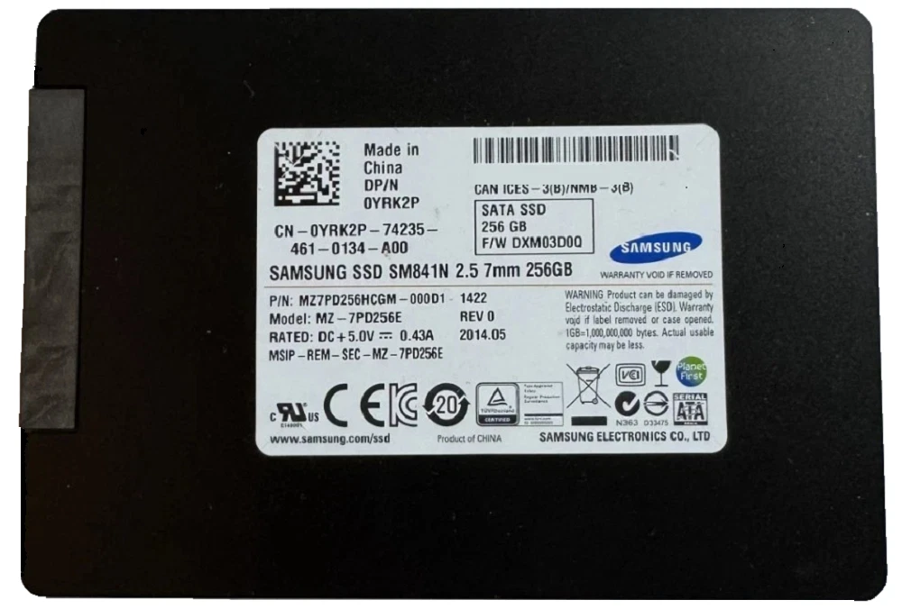 Samsung SATA II 256 GB Solid State Drives for sale | eBay