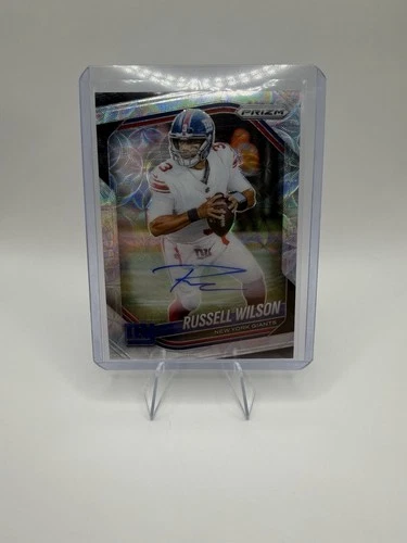 2025 Panini Prizm Football Choice Russell Wilson #202 PSA 10
