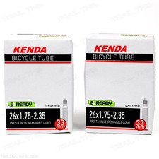 2 Kenda 26 1.75-2.35 Presta Threaded 33mm Valve RVC Road Bike Inner Tubes Pack