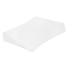 ABS Plastic Sheet 16 Inch x 12 Inch x 0.08 Inch ABS Styrene Sheets White 6 Pcs