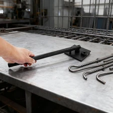 Rebar Bender Manual Rebar Bending Tool 13*11cm Rebar Bender Tool with 6* Dies US