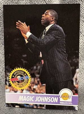 1994-95 NBA Hoops Magic Johnson Card #296 | eBay