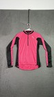 New ListingCanari Cycling Jersey Womens Medium Pink Black Long Sleeve Bike Shirt Polyester
